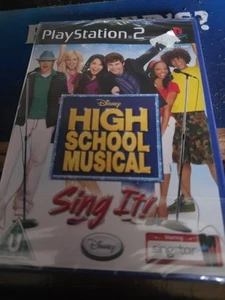 High School Musical Sing It for Singstar PS2 PlayStation Game with Songbook - Picture 1 of 1
