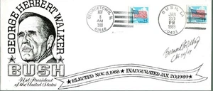 BERNARD GOLDBERG George Herbert Walker Bush Inauguration Election #10  - Picture 1 of 2