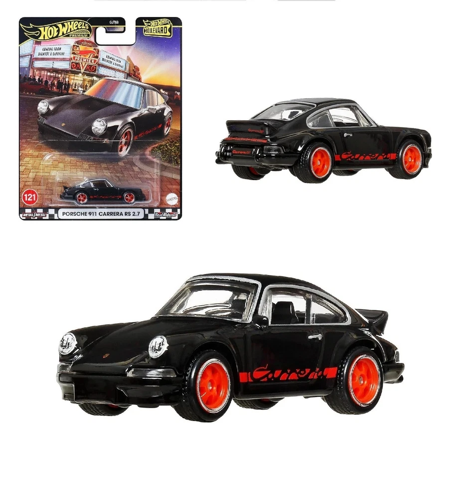 Hot Wheels Boulevard 2025 Porsche 911 Carrera RS 2.7 Black JBL19 1/64