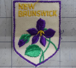 Vintage New Brunswick Patch bestickt Rutgers Hub City - Bild 1 von 2