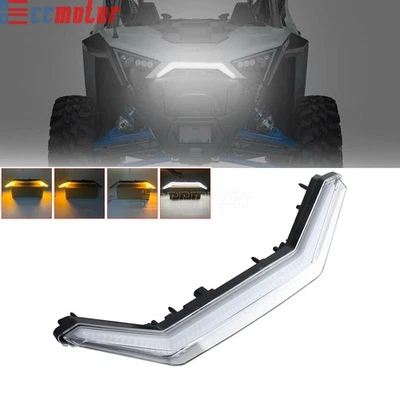 UTV Front LED Turn Signal Fang Accent Light For Polaris RZR PRO R XP 4 2020-2022 - Image 1 of 4