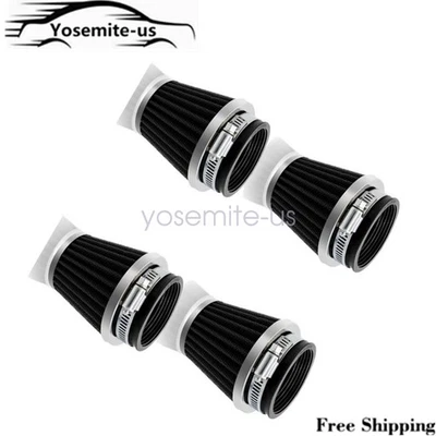 Filtro de aire filtros POD PARA Kawasaki KZ KZ750 KZ1000 KZ1100 GPZ750 ZX900 4x 54MM Foto 1 de 4