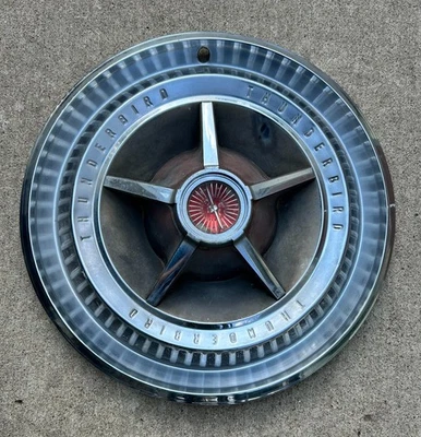 1966 福特 Thunderbird 正品原装车轮盖轮毂盖 66 — 第 1/3 张图片
