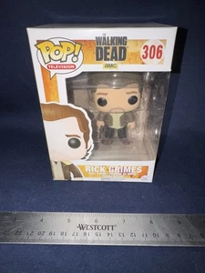 Funko Pop! Vinyl: The Walking Dead - Rick Grimes 306 Very RaRe Vaulted LQQK Dama - Picture 1 of 7