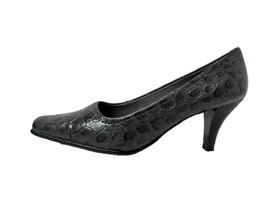 Zapatos de salón Aerosoles Envy gris cocodrilo en relieve para mujer talla 6,5 M Foto 1 de 4