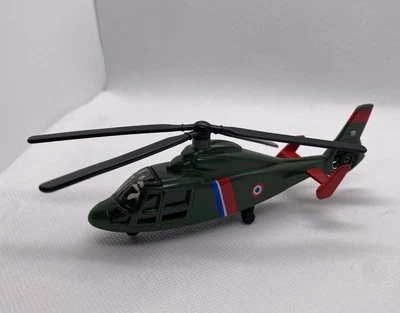 Helicóptero de cuatro palas fundido a presión modelo Maisto / imperfecto Foto 1 de 4