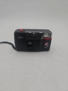 Polaroid 35mm One Film Black Built in Flash Auto Focus Point & Shoot Camera - Picture 1 of 7