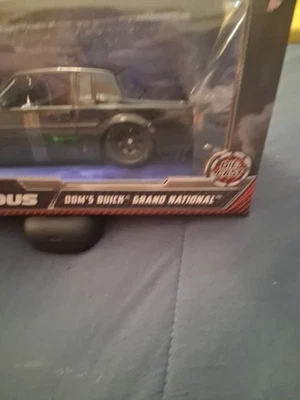 Fast & Furious Dom's black Buick Grand National NIB 1/32 scale diecast - Image 1 of 4