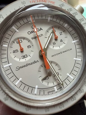 Genuine Swatch x Omega Mission To Jupiter Moon Swatch Moonswatch - Image 1 of 4