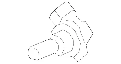 Genuine GM Headlamp Bulb with Ballast 13594523 - Image 1 of 3