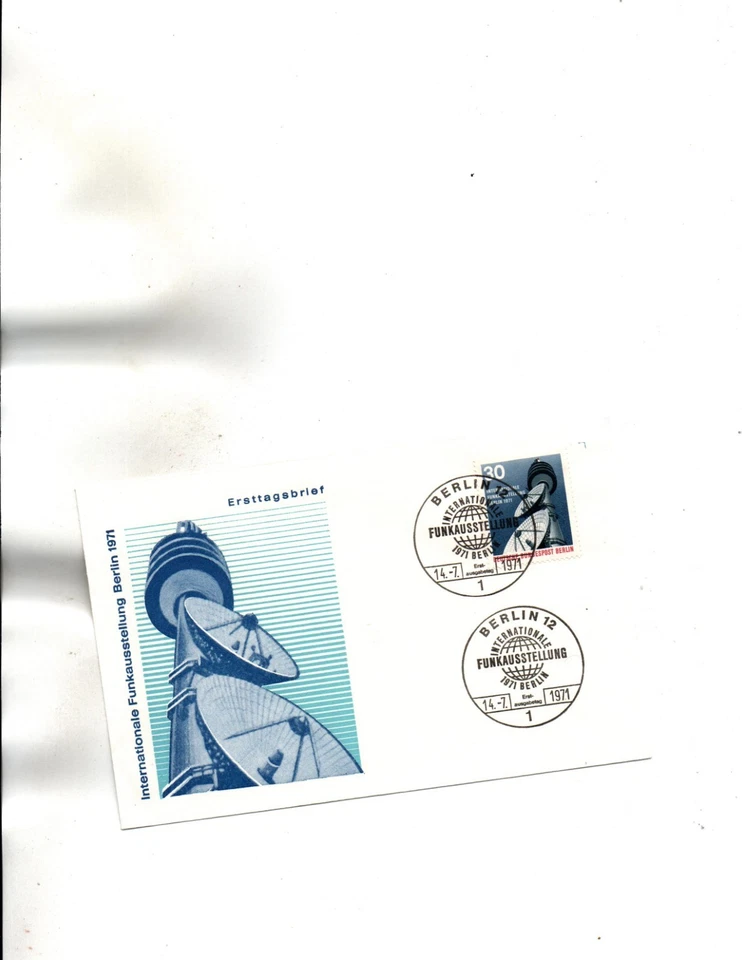 Berlin FDC Sc#9N313  Communication - Image 1 of 1