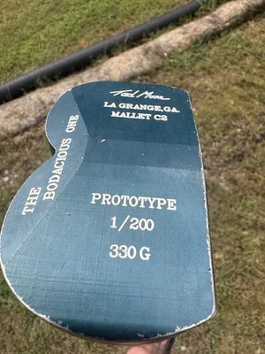 Tad Moore 'The Bodacious One' Prototype Mallet Putter 1/200 Scale, Lagrange, GA - Image 1 of 4