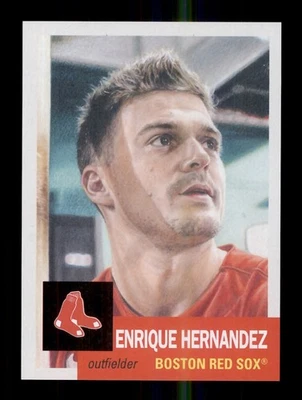 2021 TOPPS LIVING SET #461 ERIQUE KIKE HERNANDEZ BOSTON RED SOX - Image 1 of 2