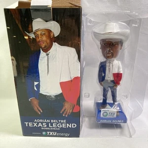 SGA Texas Rangers 2020 ADRIAN BELTRE bobblehead Texas Legend Cowboy Hat - Picture 1 of 8