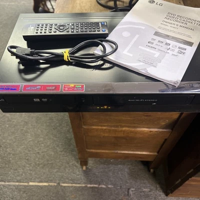 LG RC897T DVD/VCR Combo Reproductor Grabación HDMI 1080p Probado Funcionando, con Control Remoto Foto 1 de 4