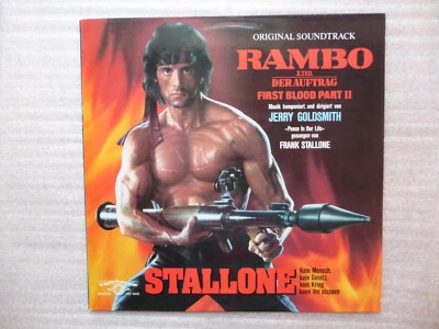 LP- RAMBO II-FIRST BLOOD! ORIGINAL SOUNDTRACK!1985 TOP! - Bild 1 von 3