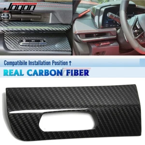 For Corvette C8 Stingray Z06 Z51 2020-24 HUD Switch Control Button Covers Carbon - Picture 1 of 13