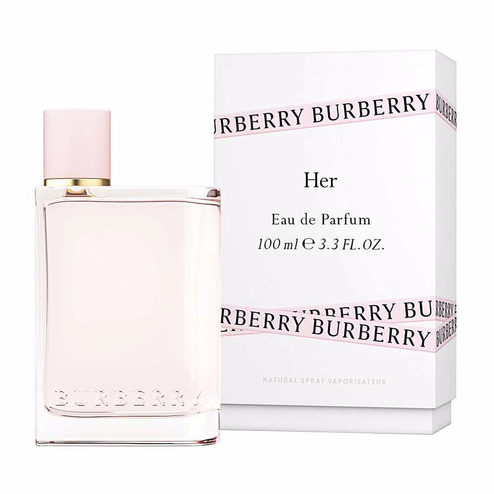 Burberry Her Eau De Parfum Spray 3.4oz.