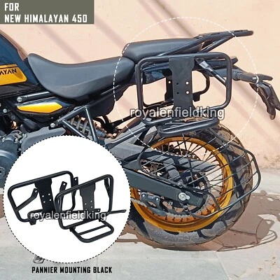Fit For Royal Enfield New Himalayan 450 Saddle Stays Mounting Rails, Black - Image 1 of 4