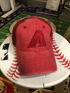 Arizona Diamondbacks MLB Tonal Washed Adjustable Mesh Snapback Hat Cap D'Backs - Picture 1 of 3
