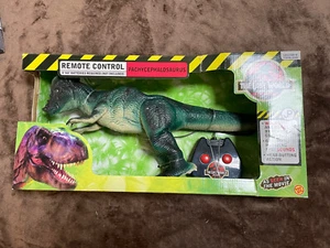 REMOTE CONTROL PACHYCEPHALOSAURUS VINTAGE LOST WORLD JURASSIC PARK NEW IN BOX - Picture 1 of 7