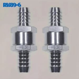 Paquete de 2 válvulas de retención en línea línea de combustible de 3/8" 10 mm combustible diésel gasolina de una vía sin devolución - Imagen 1 de 12