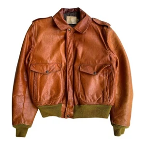 For MEN Schott 80s SCHOTT SCHOTT I.S.674.M.S Vintage Leather Jacket - Picture 1 of 12