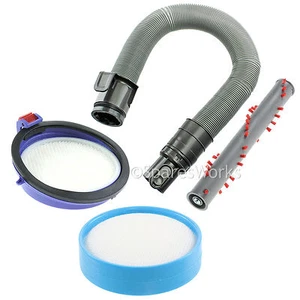 Kit de rodillos de cepillo para aspiradora DYSON DC25 manguera aspiradora gris y filtro pre/poste - Imagen 1 de 9