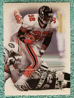 2000 DOMINION JAMAL ANDERSON #131 ATLANTA FALCONS  - Image 1 of 4
