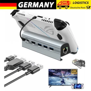 Dockingstation für STEAM DECK / ASUS ROG ALLY HDMI USB 3.0 PD LAN Dockingstation - Afbeelding 1 van 15