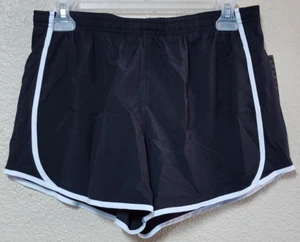 Athletic Works Girl's Black Running Shorts Size XXL (18) BRAND NEW - Picture 1 of 5