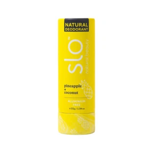 ^ Slo Natural Beauty Natural Deodorant Stick Pineapple + Coconut 55g - Picture 1 of 1