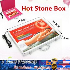 Electric Hot Stone Heater Case Box for Body Spa Rocks Stone Massage Heating sale