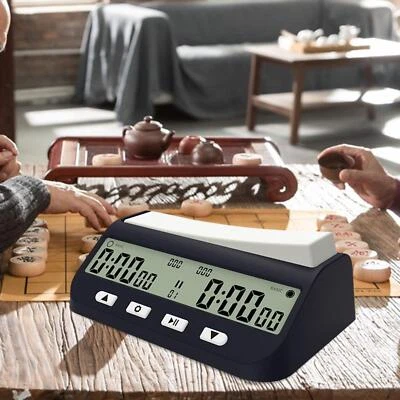 Digital Chess Clock Game Chess Clock for Competition Player Game Board Game - Image 1 of 4