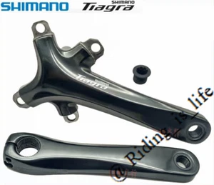 Shimano Tiagra FC-4700 2x10 speed Road Bike Crank Arm Left&Right W/O Chainring - Picture 1 of 2