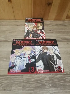 3 Bücher Konvolut Vampirritter Vol. 1 2 3 Taschenbuch Manga Buch Konvolut  - Bild 1 von 12