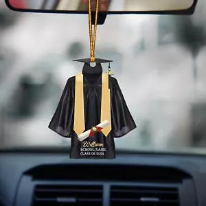 Personalized Graduation Ornament, 2024 College Graduation Ornament - Picture 1 of 2