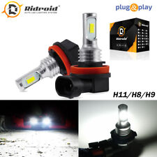 H11 H8 H9 LED Headlight Super Bright Bulbs Kit White 6000K 33000LM High/Low Beam