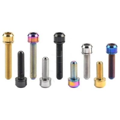 Titanium Bolt M5/M6x14 16 18 20 30mm Hex Screw For Bike Stem Bolt With Washer - Image 1 of 4