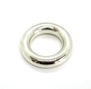 Anello DESIGNER massiccio argento 925 SCHUBART anello a fascia modernista lusso 29 grammi - Foto 1 di 5
