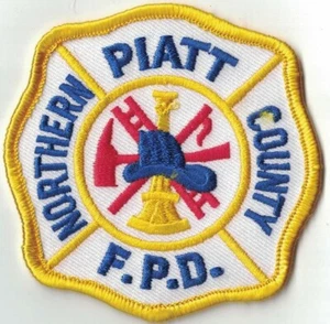 PIatt Northern County F.P.D. Firefighter Patch - Picture 1 of 1