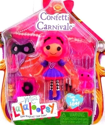 Mini Figura Lalaloopsy Muñeca Serie Confeti Carnaval Disfraz Niñas Juguetes Muñecas Foto 1 de 3