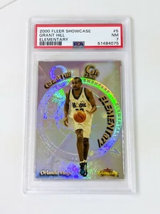 2000-01 Fleer Showcase Elementary #5E Grant Hill PSA 7 Orlando Magic HOF - Picture 1 of 2