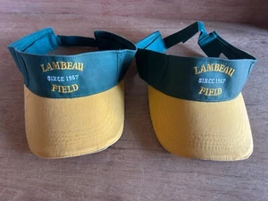 Lambeau Field Desde 1957 Visera Green Bay Packers Lote De Dos Promoción Centinela - Imagen 1 de 17