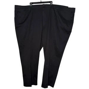 Oak Hill Straight Fit Tech Pants Men Size 64X30 Black Moisture Wicking Work NEW - Picture 1 of 11
