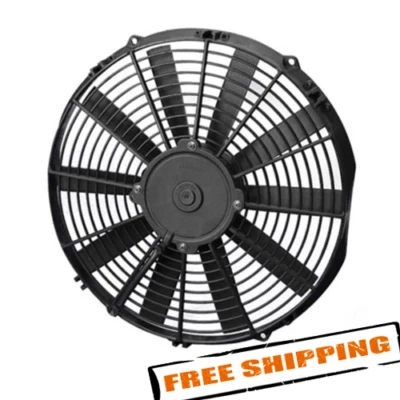 Ventilador extractor de bajo perfil SPAL 30100398 13,00" con aspas rectas, 12V Foto 1 de 4