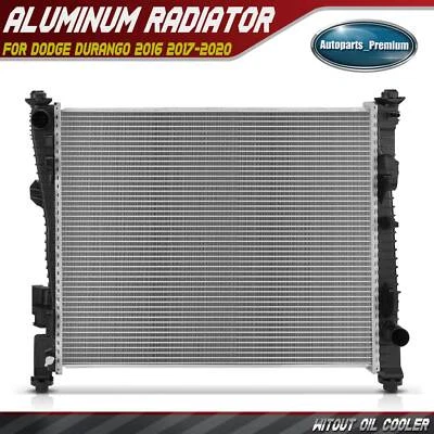 Novo radiador sem refrigerador de óleo para Dodge Durango 2016 2017-2020 V6 3.6L V8 5.7L AMT - Imagem 1 de 4