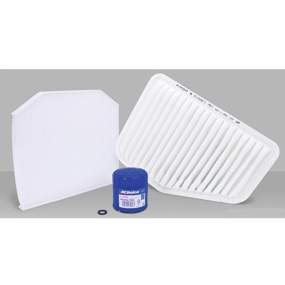 Genuine AC Delco Service Filter Kit Oil Air Cabin For VE VF WM WN V8 - Image 1 of 1