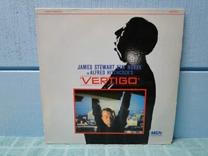 Vertigo Alfred Hitchcock James Stewart Laserdisc 2 Disc Set -EXTRA LDs SHIP FREE - Picture 1 of 2
