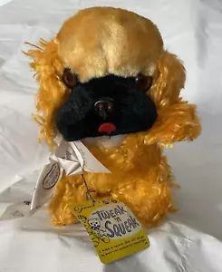 Vintage Gund Tweak N Squeak Dog 11" Stuffed Plush Animal With Tag - Picture 1 of 11